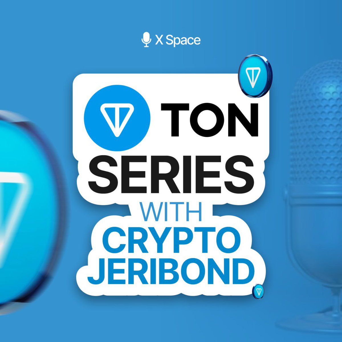 Let’s meet tonight by 8:15pm to talk about $TON , we will be exposing you to the fastest blockchain in the world 🌎 

Set a reminder here: x.com/i/spaces/1YqJD…

Giveaway on space, to win make to win 🏆 

👍 Like
♻️ Repost 
🚶 follow <a href="/Roolz/">Eroulla Constantine</a> &amp; <a href="/jeribond/">Jeri₿ond 💎</a> 
✍️ Comment $TON  $Roolz