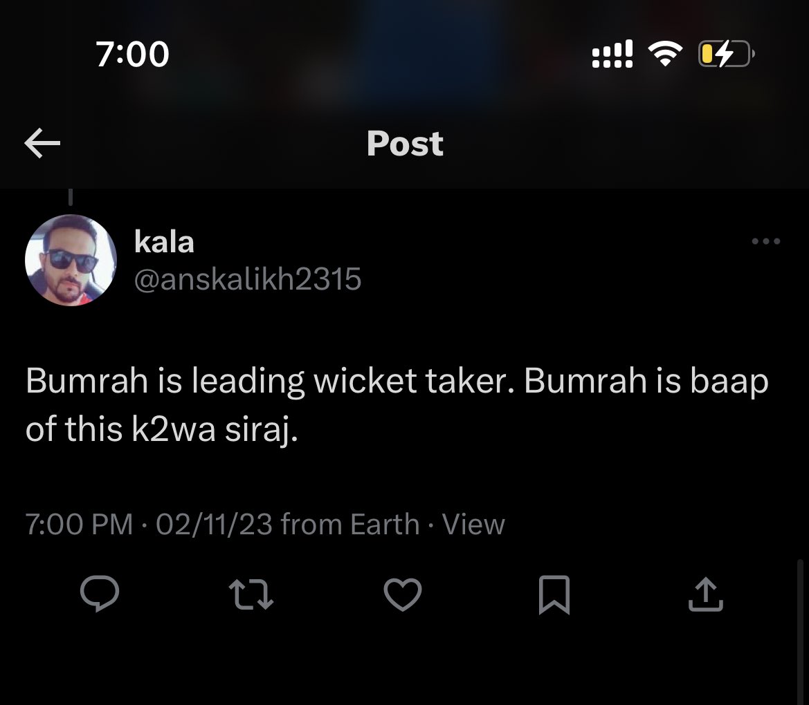 Siraj took two wickets in a single over and this is the reaction of BJP Fanboys on his two wickets. India is doomed and beyond repair. #INDvsSL