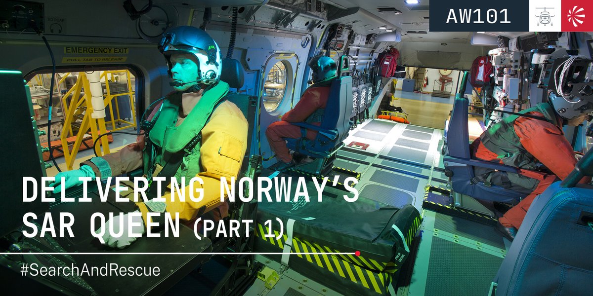 Norway's new AW101 'SAR Queen' is proving to be a critical asset, and its game-changing performance and on-board systems are already saving lives across the country. 🚁

Read our latest article: uk.leonardo.com/en/news-and-st… 

#HomeofBritishHelicopters