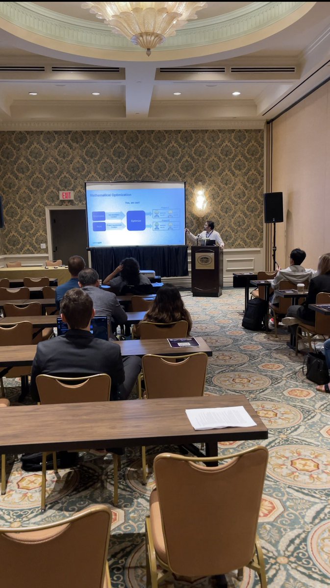 weareuai's tweet photo. .@nationalgridus at #UAWeek talking about “Minimizing Travel Expenses Through Efficient Workforce Assignments Generated Using Mathematical Optimization Tools”
#UAI #UtilityAnalytics #DataAnalytics #Data #Mathematical #Optimization https://t.co/nAknYcVzMG