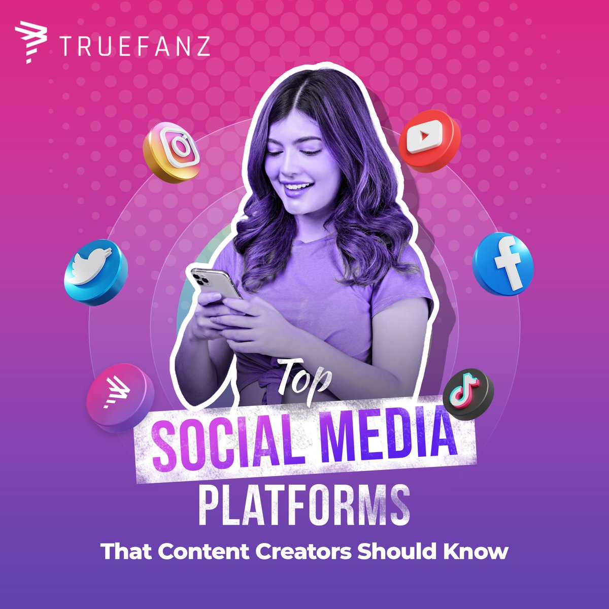 In the fast-paced world of content creation, knowing your platforms is like having a secret superpower! 

Check out this article to learn more about social media platforms and connect with your audiences for crafting your digital legacy: truefanz.com/post/top-socia…

#TrueFanz