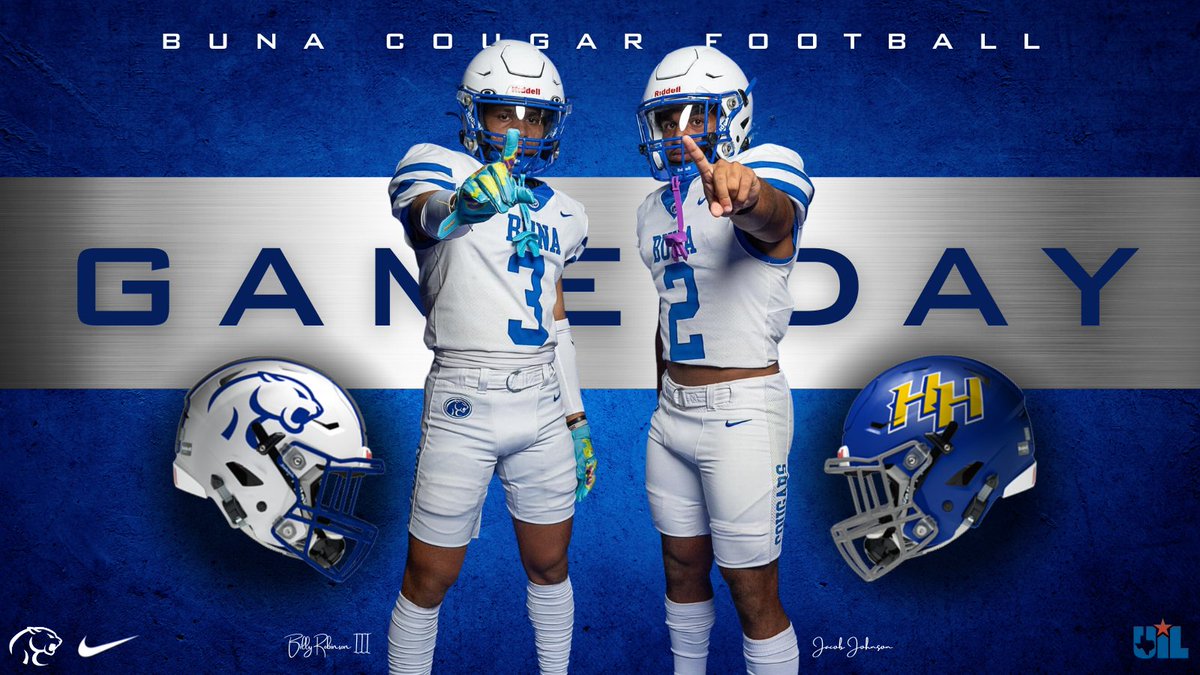 🚨GAME DAY!!🚨
🆚Hardin Hornets
⌚️7:30pm
🏟️Hardin HS

Cougars need 1 more win to secure a playoff spot! Come support these young men for the last game of the regular season! #COUGARNATIONLETSRIDE