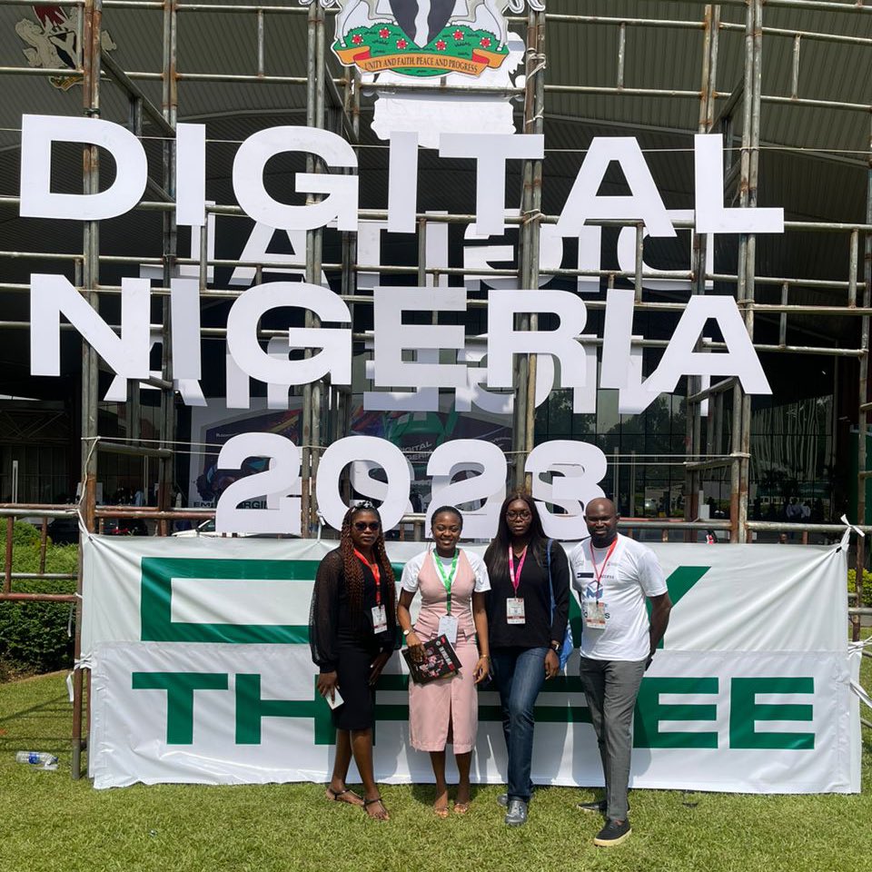 CTProductionsco's tweet photo. We had a blast at #DigitalNigeria2023! 

The conference was buzzing with experts discussing the hottest topics in Emerging Technologies, Blockchain, Metaverse, AI, GovTech, Innovation Challenge, Consumer Tech, Creative Economy, and more.

#createthepower #digitalinnovation https://t.co/pgFaOEfULn