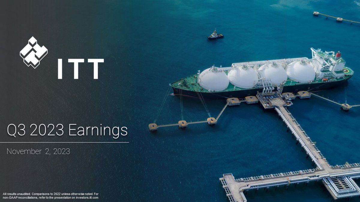 ITT Inc. (NYSE: ITT) (@itt_inc) on Twitter photo Today, <a href="/ITT_Inc/">ITT Inc. (NYSE: ITT)</a> announced its Q3’23 results, including:
· 5% organic revenue growth, with double-digit growth in flow business
· 120 basis points adjusted segment margin expansion to 19.4%
· ITT to acquire Svanehøj, pump provider for the marine sector
investors.itt.com/static-files/a… Today, <a href="/ITT_Inc/">ITT Inc. (NYSE: ITT)</a> announced its Q3’23 results, including:
· 5% organic revenue growth, with double-digit growth in flow business
· 120 basis points adjusted segment margin expansion to 19.4%
· ITT to acquire Svanehøj, pump provider for the marine sector
investors.itt.com/static-files/a…