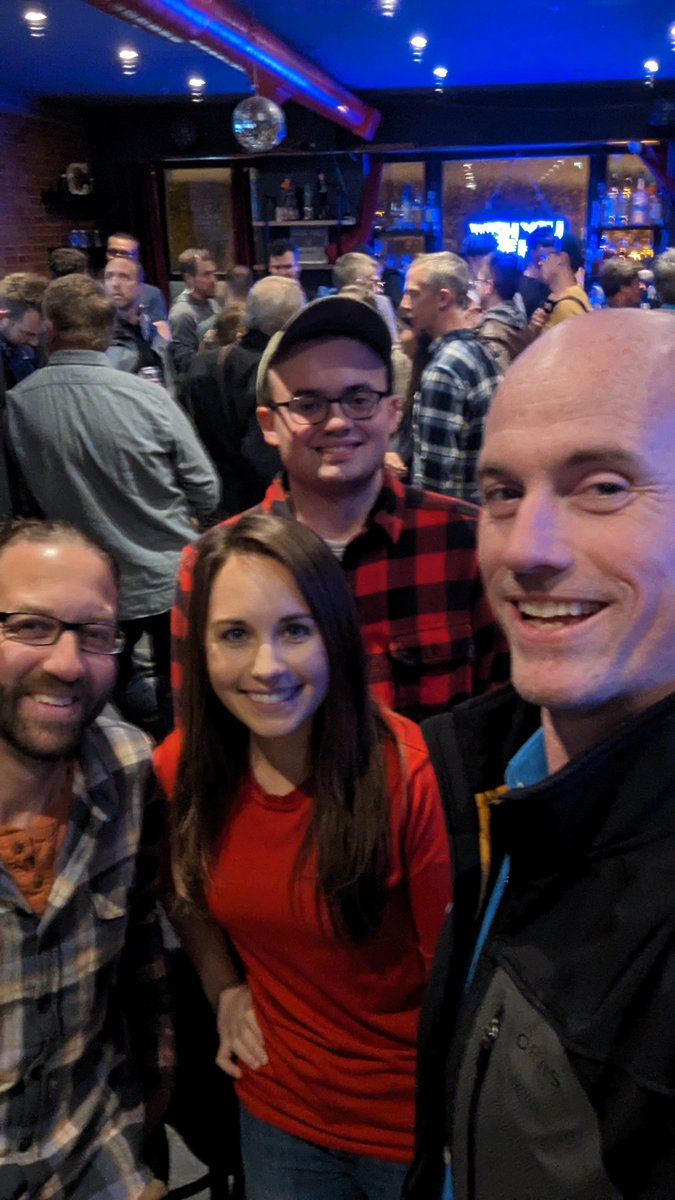 Great time <a href="/geodcmeetup/">Geo DC</a> last night! 🗺️ I met new friends &amp; learned from <a href="/geocruizer/">Chad Blevins</a> how <a href="/mapillary/">Mapillary</a> &amp; <a href="/mapwithrapid/">Rapid Editor</a> work together for direct <a href="/openstreetmap/">OpenStreetMap</a> edits using data sources.🌍

Also discovered Walkabout DC, a community project boosting pedestrian maps! 🚶‍♀️

#mapping #gis