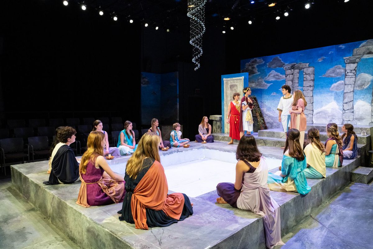 Ea1785's tweet photo. Congratulations to the cast &amp; crew of Mary Zimmerman’s 𝑀𝑒𝑡𝑎𝑚𝑜𝑟𝑝ℎ𝑜𝑠𝑒𝑠 for an incredible retelling of the Myths of Ovid. During last week's whimsical and heartfelt performances, audiences saw tales of love, loss, and transformation come to life. Bravo, @EADominoClub!👏 https://t.co/8qQKbRhkzP