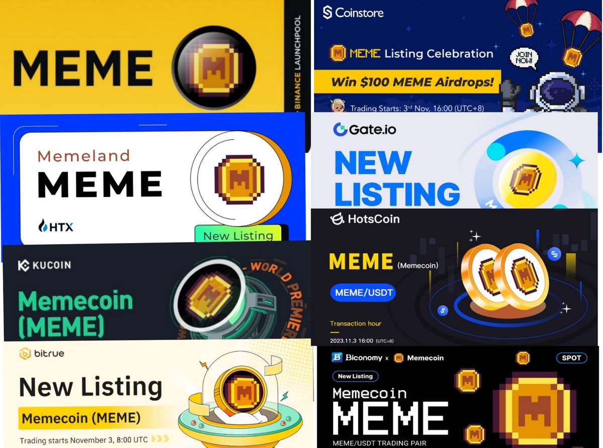 #meme coin listings... 

Biggest News 🤑🤑

On all major exchanges.. On November 3 
<a href="/Memeland/">Memeland ❤️ Memecoin</a> <a href="/bin/">the guilty sadist</a>