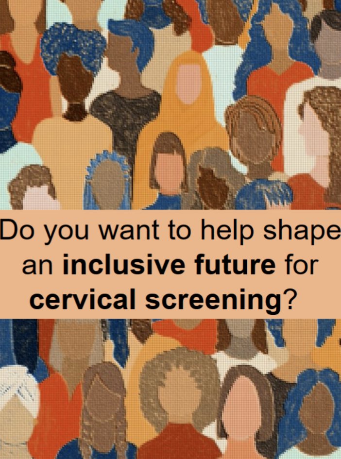 We are looking for people to attend a paid event in Manchester on 5 December to share their thoughts on self-sampling for cervical screening.  We particularly want to talk to current non-attenders. People from Black, Asian &amp; other ethnically diverse groups are especially welcome.