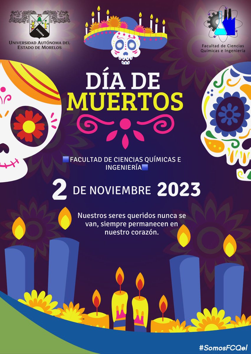 fcqeiuaemmx's tweet photo. Hoy honramos la memoria de los seres queridos que ya partieron, y que ahora viven en nuestro corazón. #SomosFCQeI #DíaDeMuertos https://t.co/Ry3ceS8awn