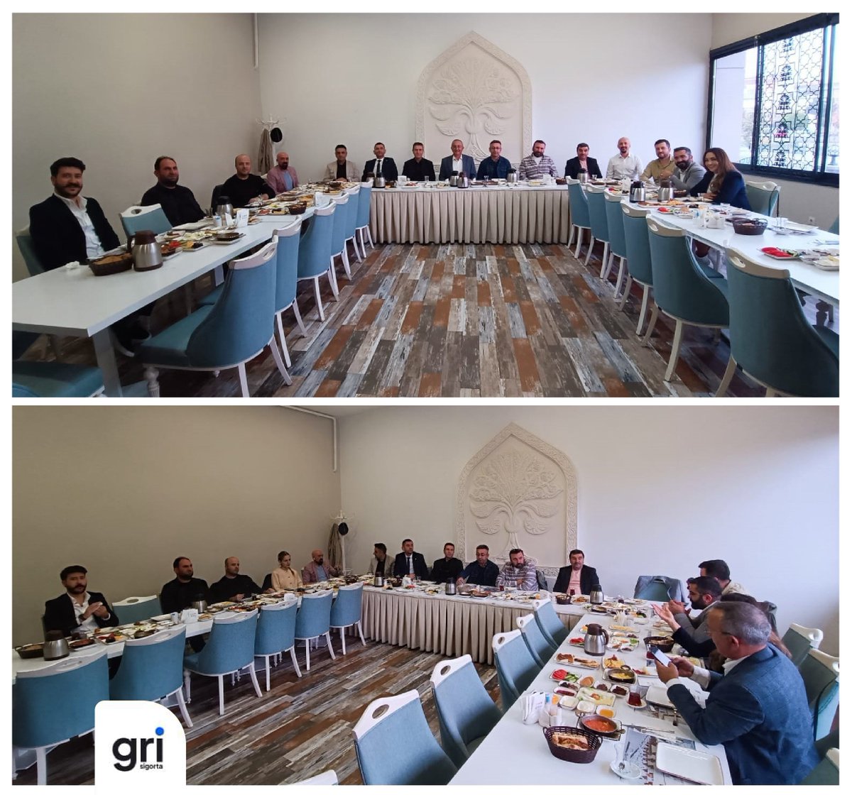 Karadeniz Bölge ekibimiz, Sivas acentelerimizle bir araya geldi. Kahvaltı eşliğinde yapılan buluşmamızda; üretim stratejilerinden, şirketin gelecek projeleri ve ürünlerinden konuşuldu.

Katılım gösteren acentelerimize teşekkür ediyoruz. 
#grisigorta #hayatınhernoktasında