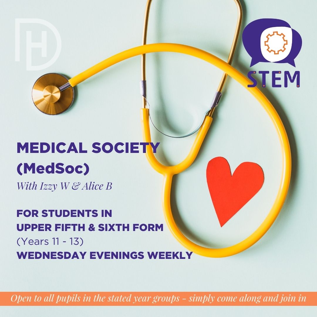 DowneHouseSTEM's tweet photo. 1 of 2 

We are delighted to unveil the STEM societies available to our Downe House students for the year: 

STEM society
Engineering society
Medicine society
Dissection club
Microscopy club
Environmental research group 

Come and join in! 
#dhlovesstem 
#girlsinstem https://t.co/kQOgsHWy5q