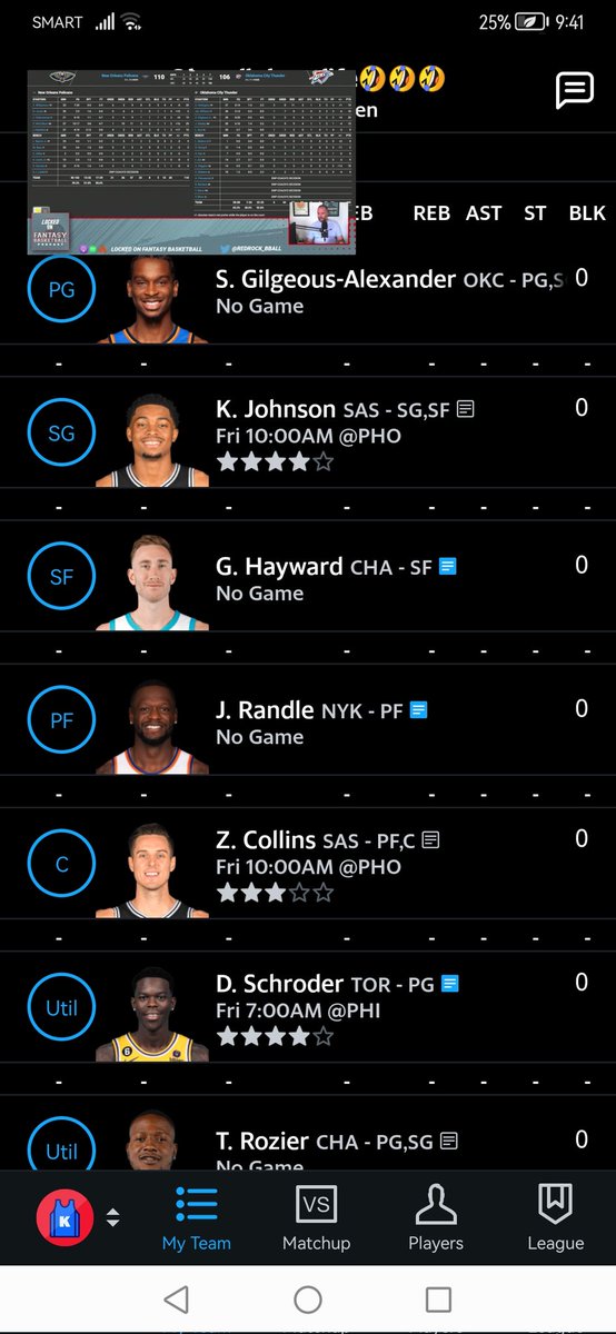mjadvento's tweet photo. @redrock_bball who to drop if harden plays next week. H2h 10 tm pts standard league? Im thinking zac collins or carter. Gonna drop next week. https://t.co/9lZyk19LgW