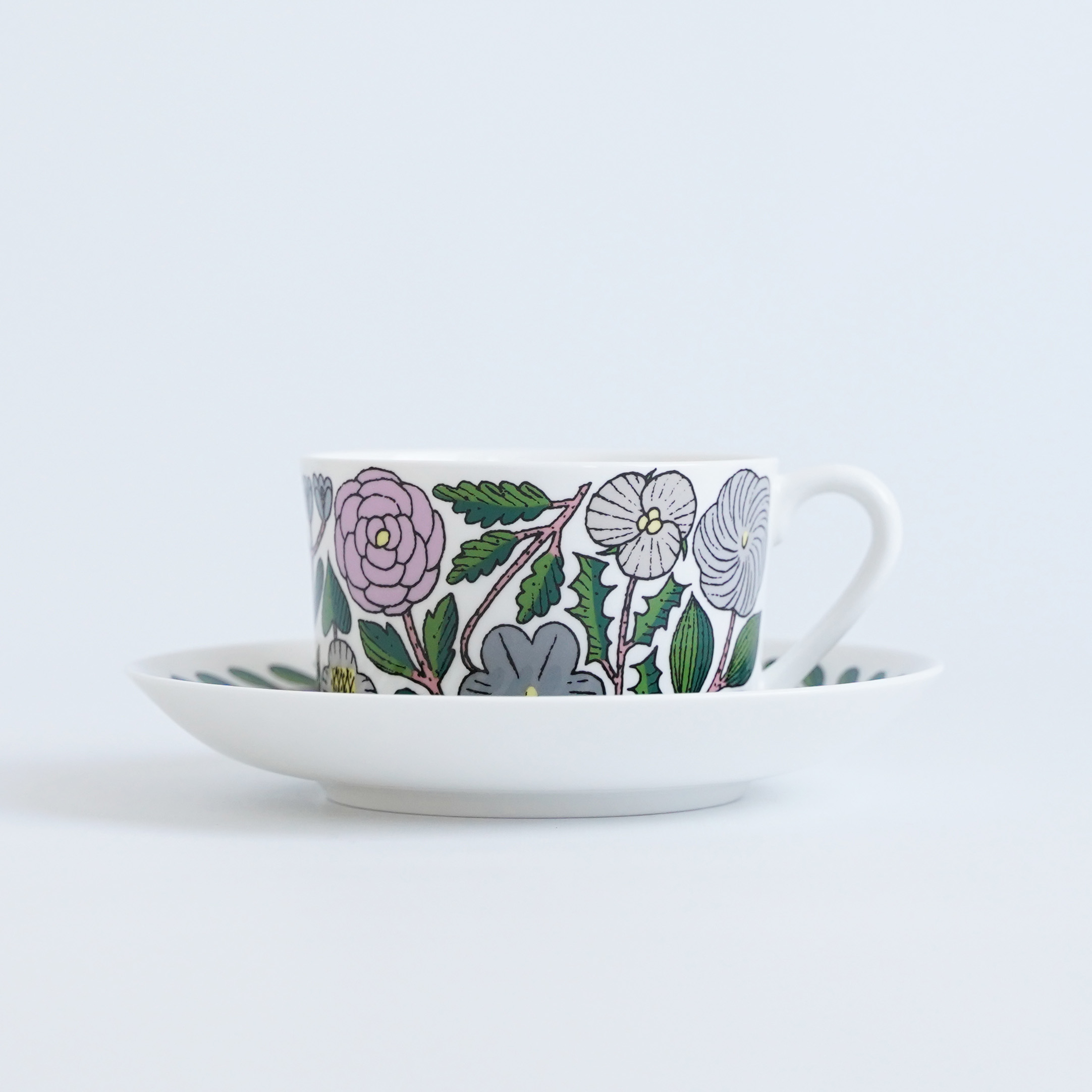 鹿児島睦さん　リムボウル　リス柄 MFL マグカップ｜鹿児島睦 / makoto kagoshima 2024ギフト