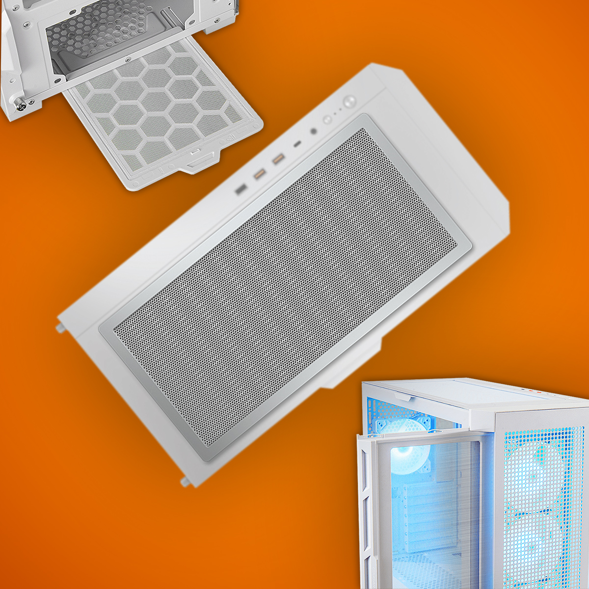 CougarGamingSA's tweet image. Style meets functionality with the Duoface Pro RGB&apos;s quick slide dust filter. Enjoy easy maintenance without compromising on aesthetics. ✨🔧 #DustFilter #GamingRig