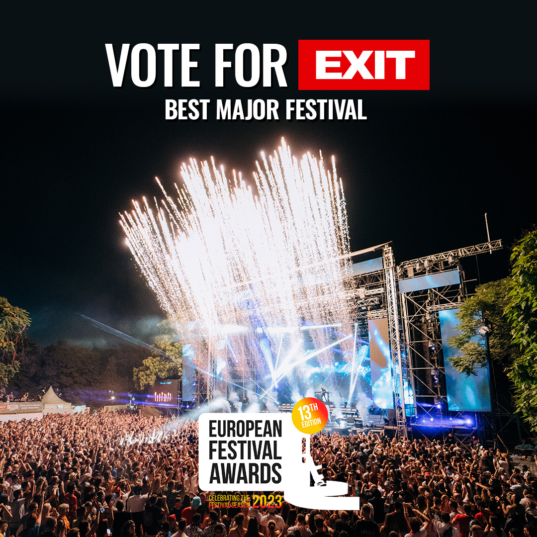 #EXIT Festival has been nominated for the upcoming @eufestawards, and voting is open to the public until November 30th! Support EXIT as the Best Major Festival via exitfest.org/vote