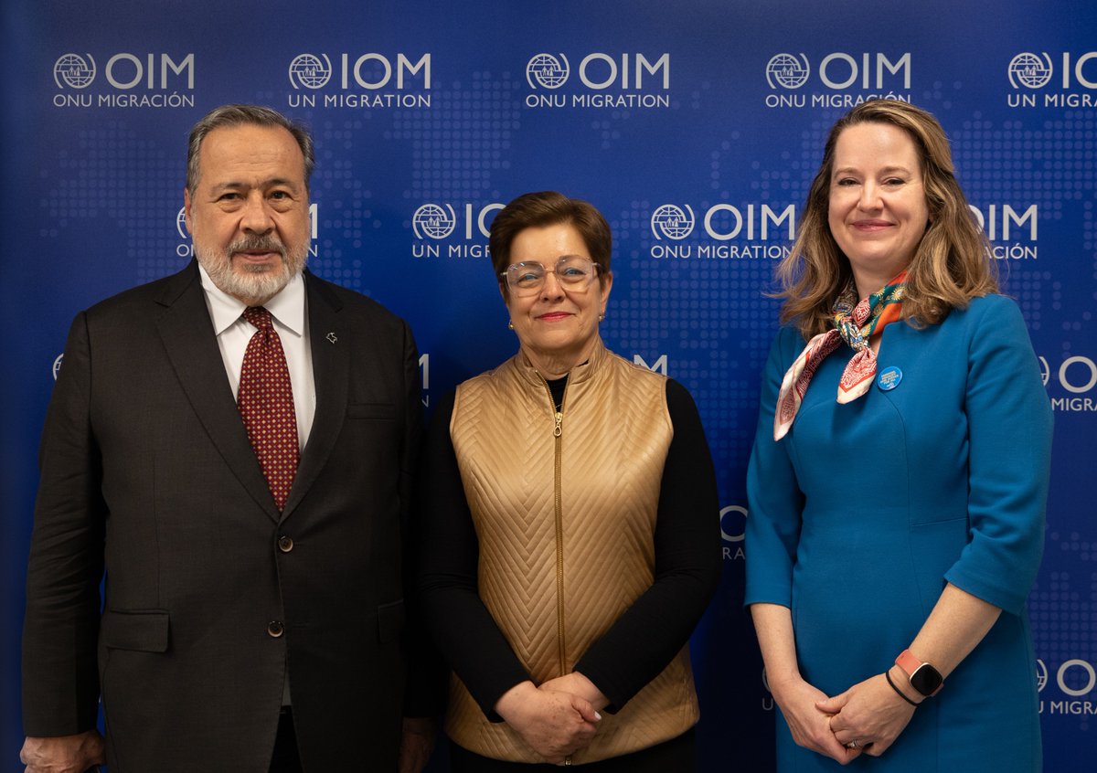 IOMchief's tweet photo. Pleasure meeting @GloriaRamirezRi Minister of Labor, Colombia.
We discussed the importance of creating employment opportunities for migrants and host communities to reduce the vulnerabilities of people on the move and those who welcome them.
#DGPopeMeets https://t.co/5yeh7r9kIT