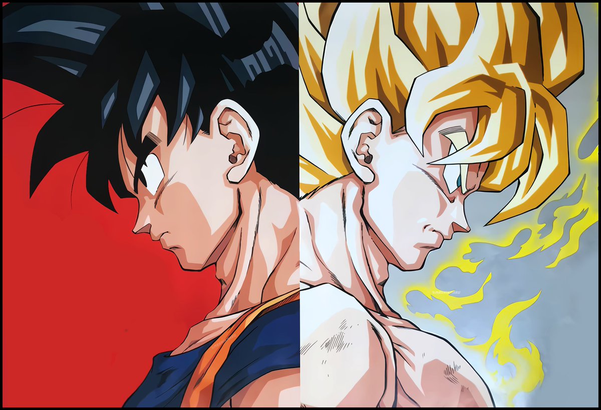 Saiyanbeast on X: Dragon Ball Z Retro 90s Art Artificial Human