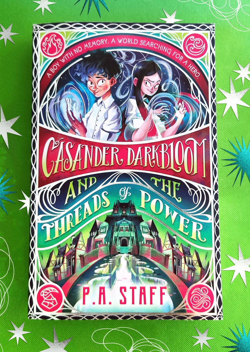 It's publication day for P.A Staff's incredible book, Casander Darkbloom and the Threads of Power! ⭐ #CDATTOP