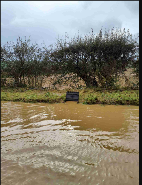 This is how, in heavy rainfall, gullies are quickly blocked by silt and debris from adjoining land. These at Sandown Road have been cleared allowing us to re-open the highway <a href="/iwight/">IOW Council Official</a>