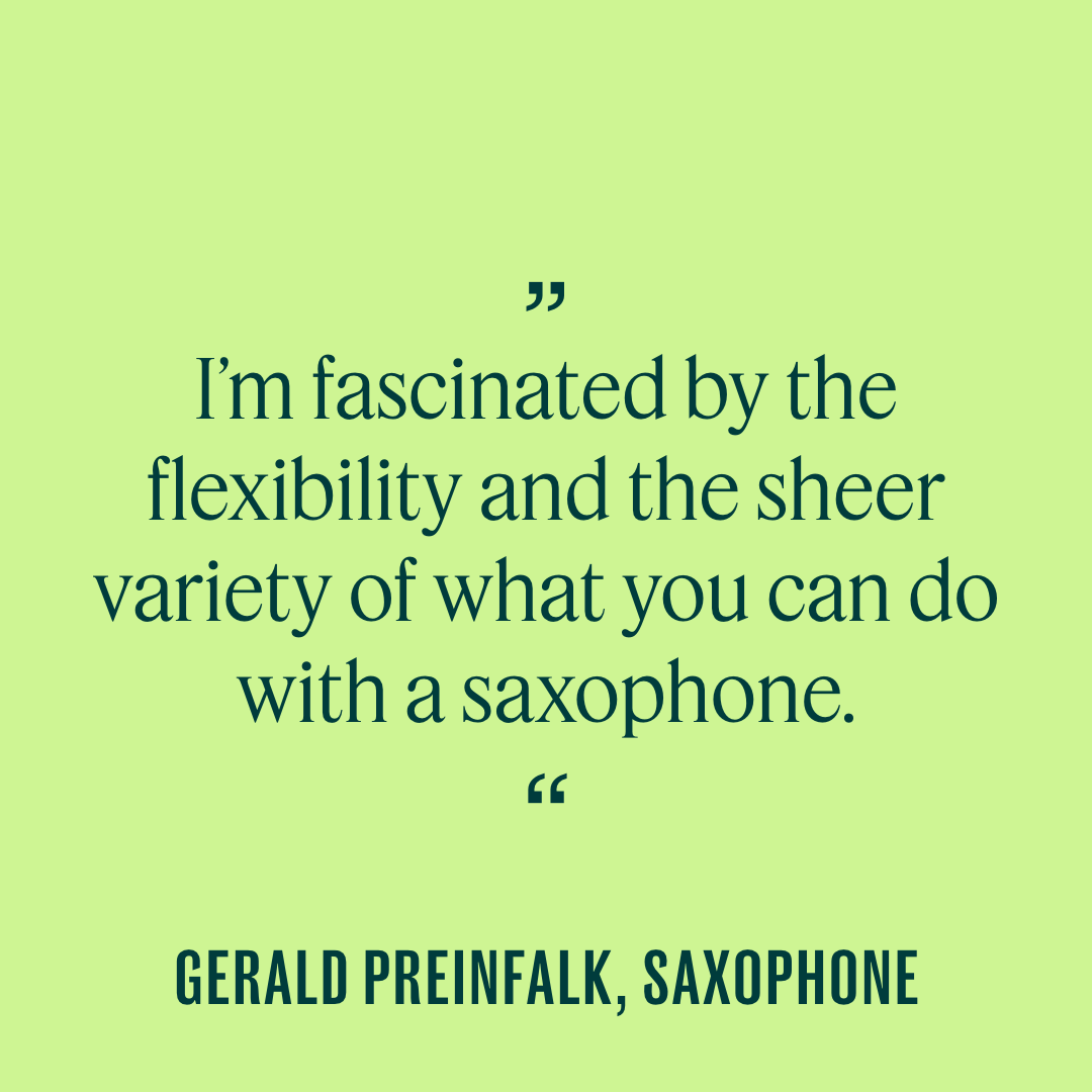 #MeetourMembersThursday: #Saxophone virtuoso Gerald Preinfalk, a member of #KlangforumWien since 2000, is renowned for performing with distinguished orchestras and leading jazz formations alike. Learn more 👇 klangforum.at/ensemble/geral…