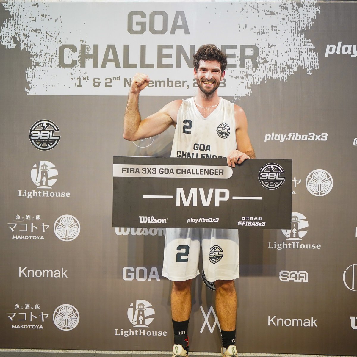 FIBA3x3's tweet photo. Lausanne are your #3x3ChGoa Challenger winners 🇨🇭🎉   

MVP ⭐ Carlos Martinez   

Antwerp, Podgorica and Zagreb got their tickets to the #3x3WTHongKong Masters #3x3Challenger https://t.co/udjnoodPsP
