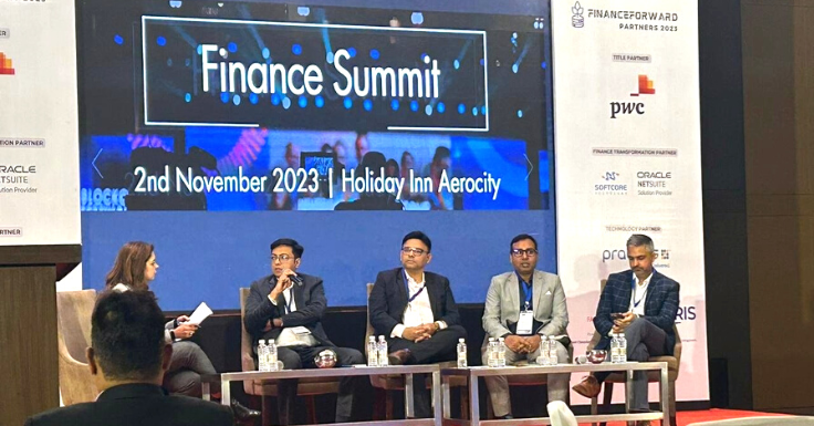 WeAreAMS's tweet photo. Our AMS India Director of Finance India, Ankur Kalra, discussing innovating to shape the future of #Technology and the top trends in #Finance, #Fintech, #ESG &amp; #Data &amp; Analytics at the Tech Network Summit today in India.

#FinanceForward #TechNetworkSummit #Finance #CFO https://t.co/TV4IEPNADb