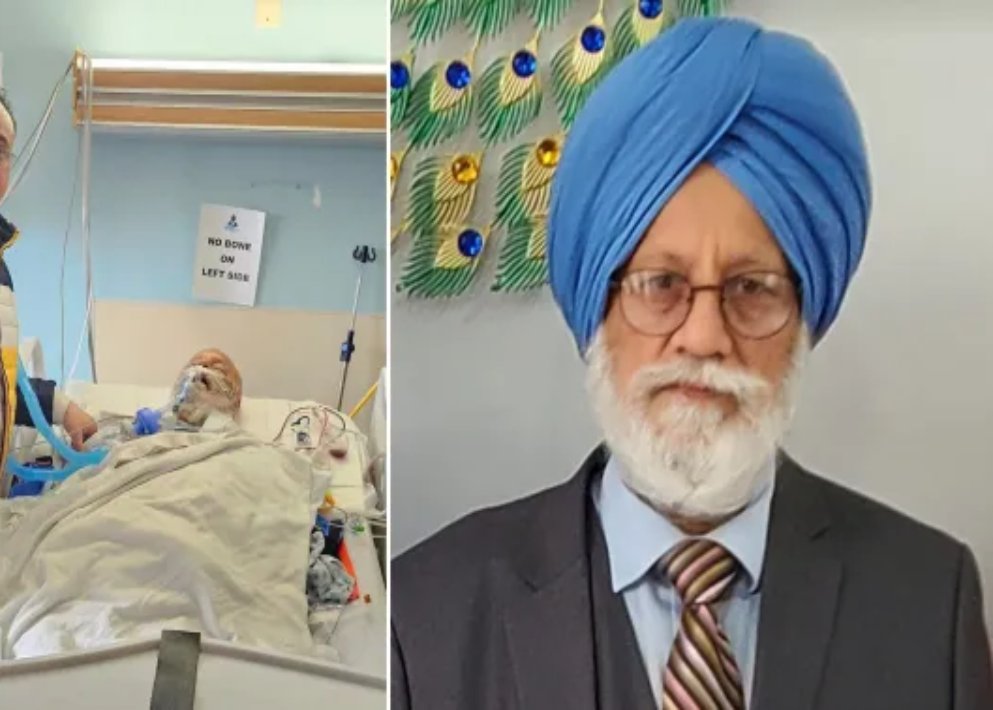 TheSATimes's tweet image. Gilbert Augustin, who beat elderly Sikh man, Jasmer Singh, to death while calling him &quot;turban man&quot; during a road rage incident in NYC, has been charged with manslaughter as a hate crime

#JasmerSingh #Sikh #NYC #HateCrime