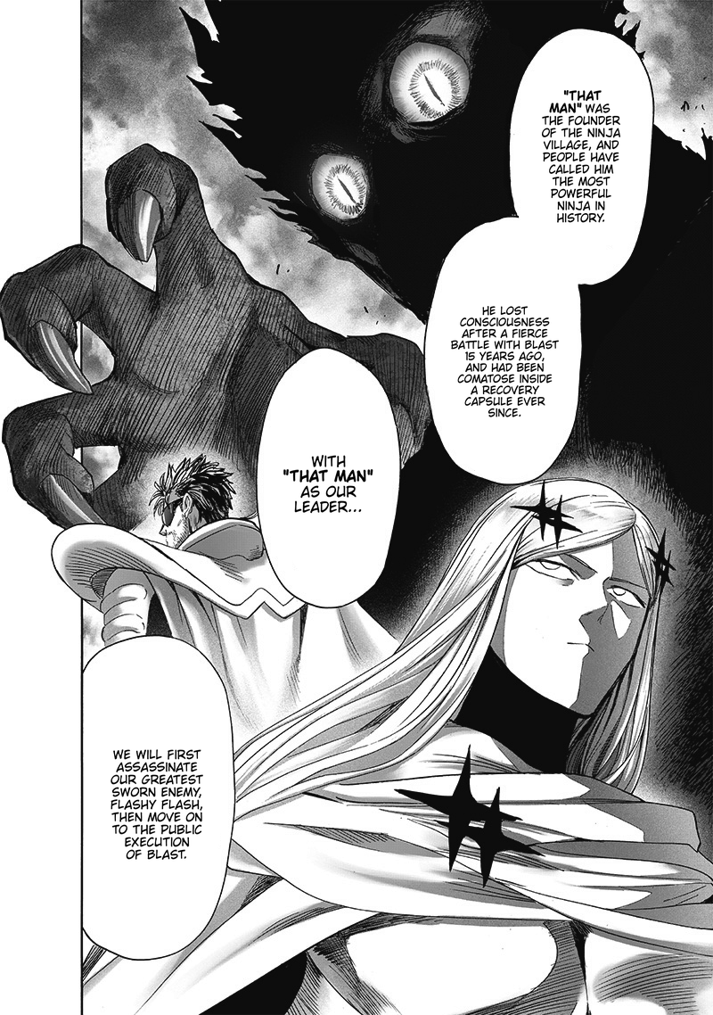Jai_Dev_TT's tweet photo. Ah Yes, good sweet God and Blast plot. super excited for more... Ninja world here we go.
#OnePunchMan195 was a short chapter but generated hype for me. https://t.co/jvUNYRRdMM