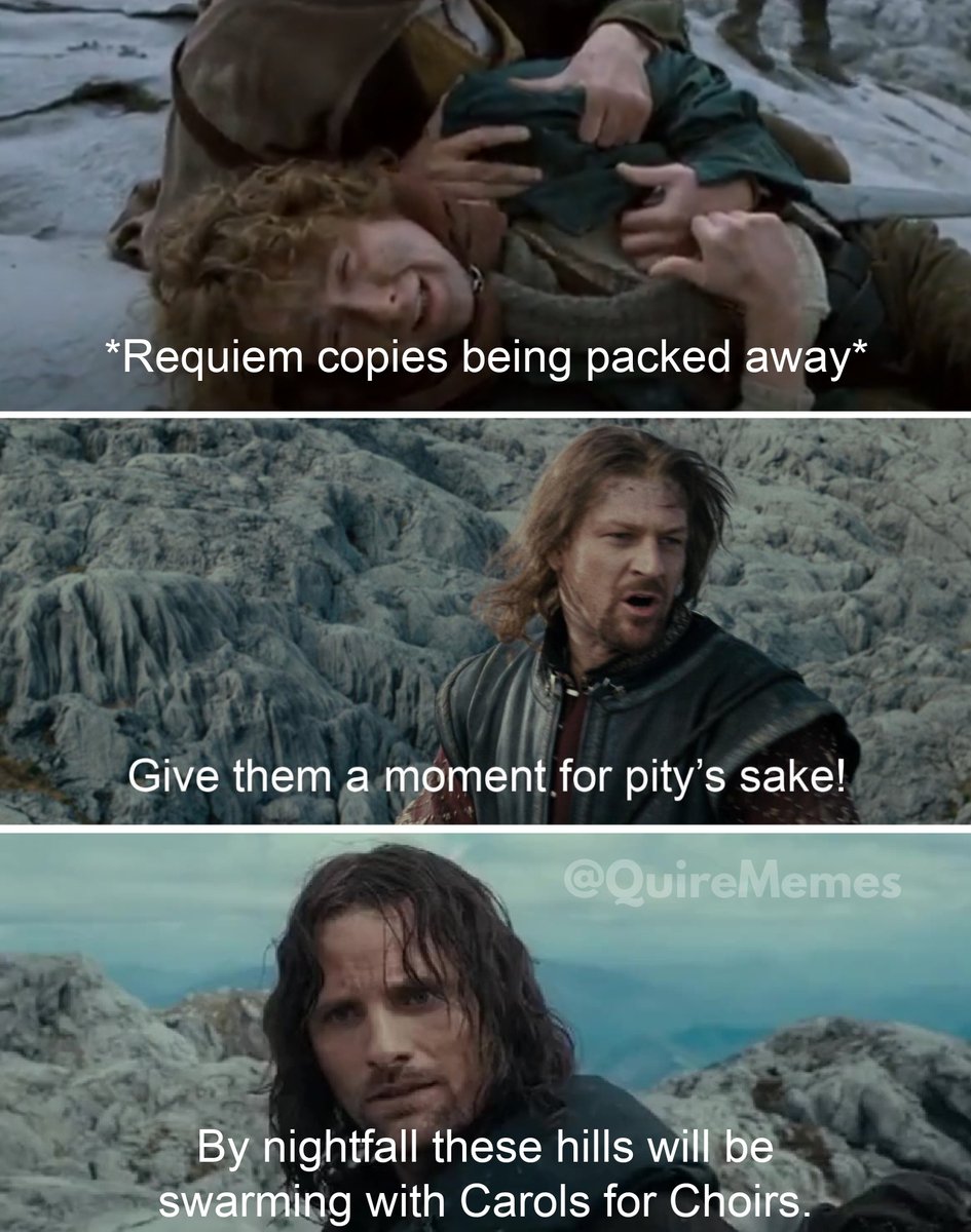 In Quires and Places Where They Meme tweet media