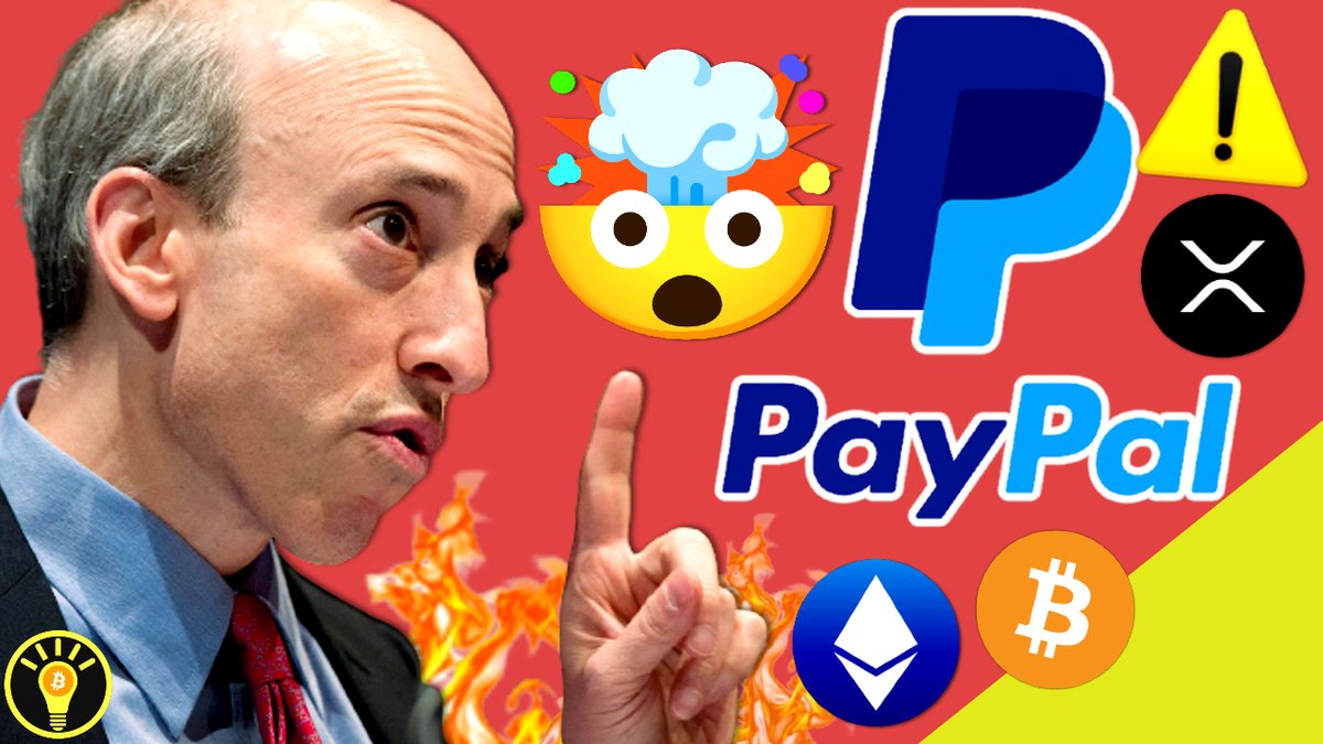 🚨BREAKING! SEC SUBPOENAS PAYPAL OVER PYUSD STABLECOIN! WATCH ▶️ youtu.be/h2fXSv0wZno #paypal #sec #pyusd #stablecoin #crypto #cryptonews #bitcoin #ethereum #garygensler #firegarygensler #subpoenagarygensler #xrp #ripple #stablecoins #uk Follow @ThinkCryptoPod