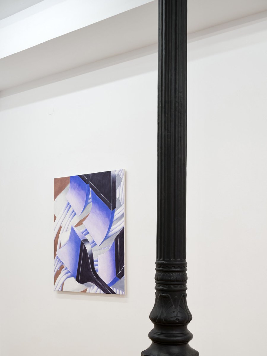 eljundigallery's tweet photo. Antonia Rodrian  
Silver, 2023
Oil on canvas
75 x 100 cm 

The abstract movement ceases to be abstract when encountering the brushstrokes converted into brushes in the work of Antonia Rodrian (1990, Germany) https://t.co/FGX6l5HT9a