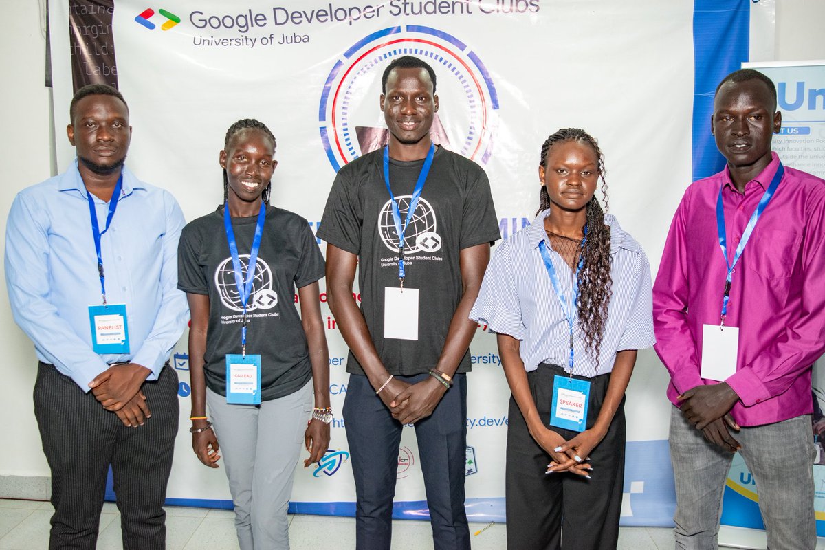 Awutu_'s tweet photo. This was my first panel discussion  during the #CyberShield Seminar with @John_Marit_ as the moderator...@Noel_Remasu @_CyberMaster @ponihenry1 as Panelists.
#gdscUoj https://t.co/tdERCUrHCU