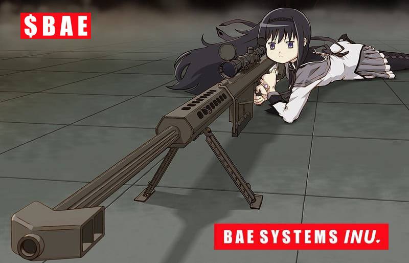 Make War Beautiful Again 🫶💖 $BAE <a href="/BAE_ERC/">BAE Systems Inu</a>. Only 4 hours to launch. The new #SPX6900