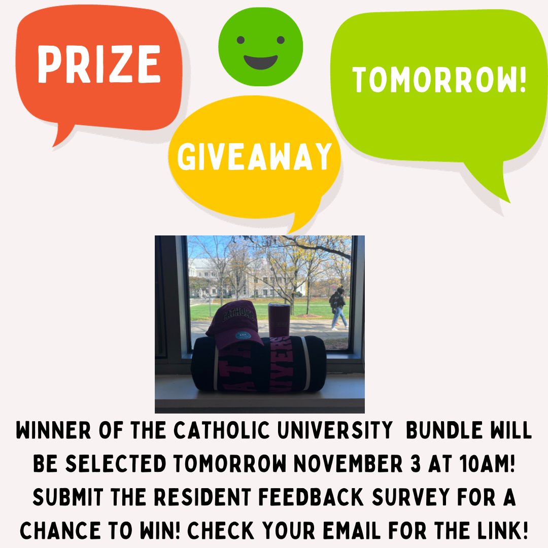 The winner of the University Bundle will be chosen tomorrow at 10am! Fill out the survey for a chance to win!