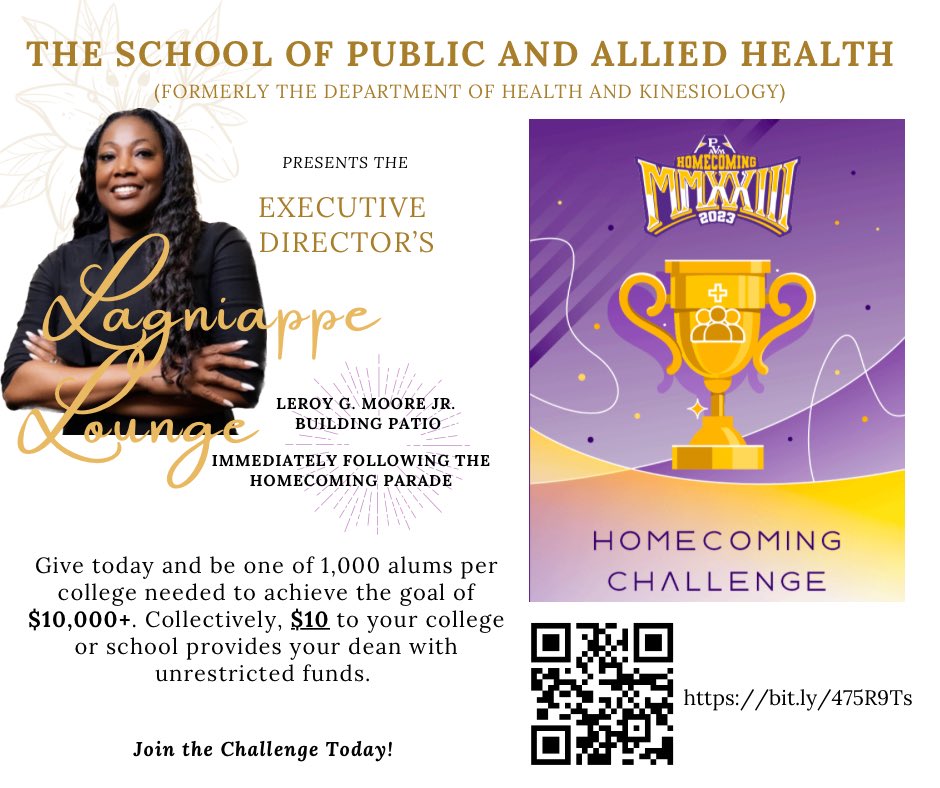 DrJHamilton15's tweet photo. Visit and donate during Homecoming!! https://t.co/alUhV7glu3 https://t.co/1S59oDZZZO