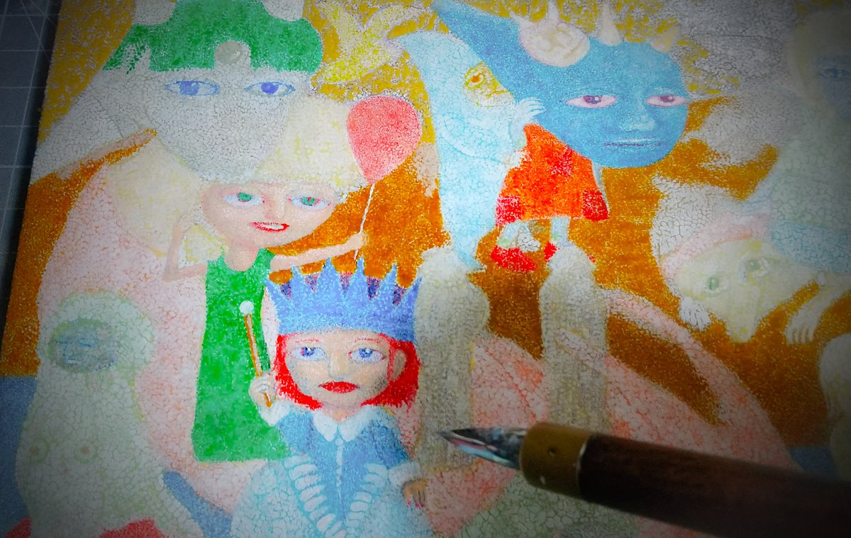 MKishizuka's tweet image. wip✒️
ちょっと早いけど今日はここまで。
 #workworkworkworkwork