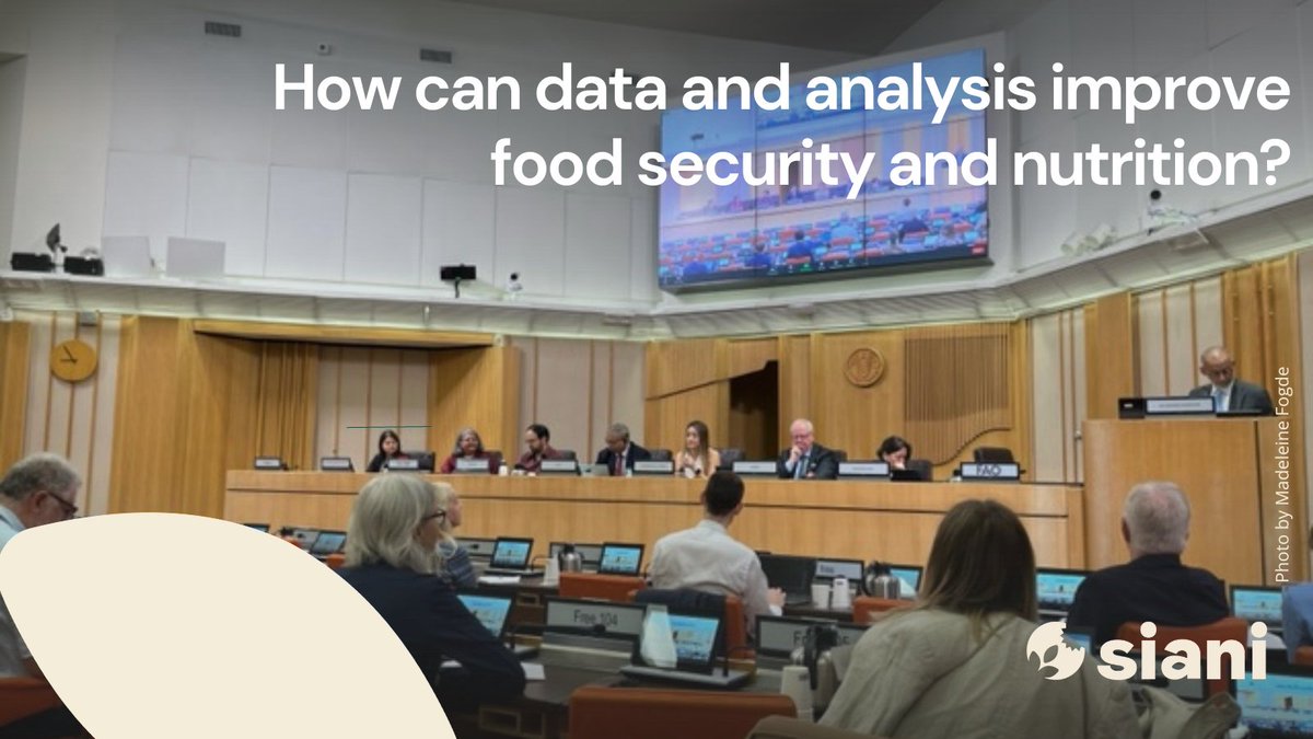 NEWS STORY |  

Discover the takeaways from the #CFS51 side event, which saw having a strong & accessible data analysis foundation is vital for evidence-based investments, especially in developing countries.  
An insightful discussion with @MManssouri

bit.ly/3Mqxo0Y