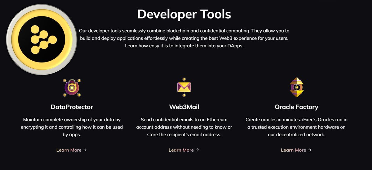 1213Mr_A's tweet image. @iEx_ec #RLC is a cryptocurrency and blockchain-based project designed to create a decentralized marketplace for cloud computing resources. Here's a summary of key points about iExec RLC:
1. #DecentralizedCloudComputing: iExec RLC aims to build a decentralized cloud computing…