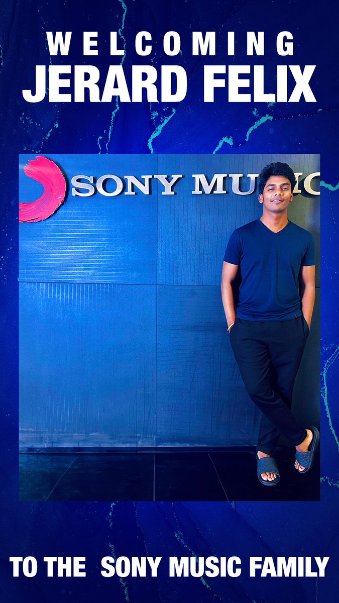 SonyMusicSouth's tweet photo. Absolutely delighted to welcome the immensely talented @jerard_felix  to our #SonyMusic family🤩🎶

Here's a sure promise of great music coming your way ❤️‍🔥

#JerardFelixOnSonyMusic 🎶 https://t.co/I1gr6IYeO8
