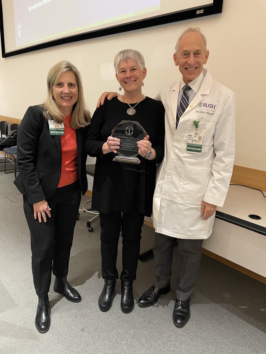 Deborah Hall (@dr_deborah_hall) on Twitter photo Marsden, Fahn, Sacks, and now Shulman! Congrats to Lisa Shulman for being the 2023 Rush Klawans Honorary Lecturer. ā¦<a href="/MovementRush/">Rush Parkinson's and Movement Disorders Program</a>ā© Marsden, Fahn, Sacks, and now Shulman! Congrats to Lisa Shulman for being the 2023 Rush Klawans Honorary Lecturer. ā¦<a href="/MovementRush/">Rush Parkinson's and Movement Disorders Program</a>ā©