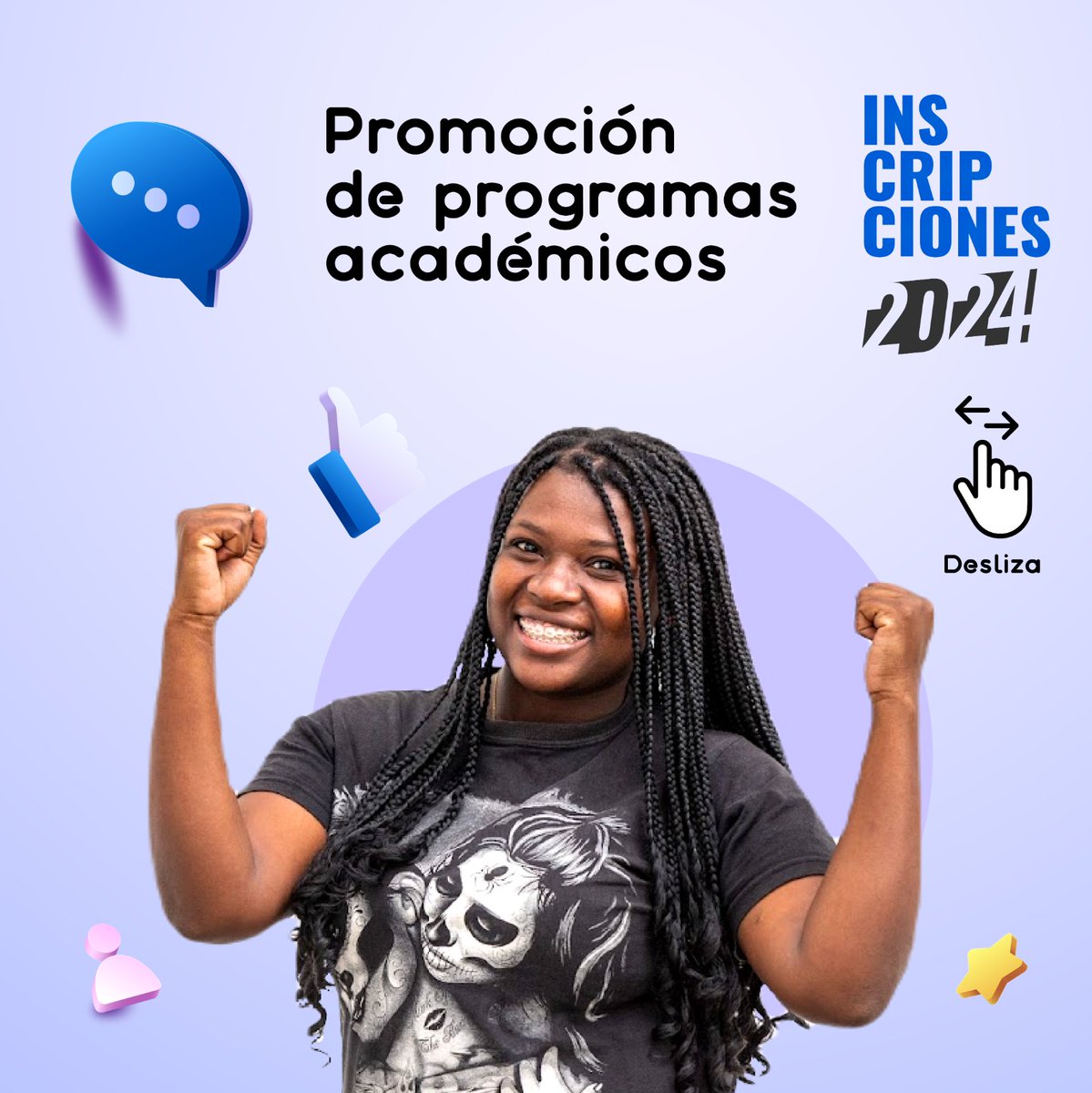 UTPereira's tweet photo. Te invitamos a seguirnos en todas nuestras redes sociales como @utpereira para que estés informado de todo lo que pasa en nuestra Universidad
#UTPereira #UTPavanza #UniversoUTP https://t.co/yLyljKhRCJ