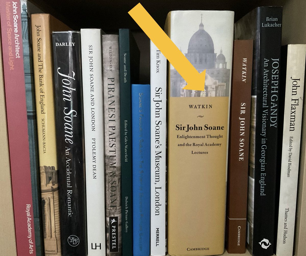 whitegoldsword's tweet photo. No, that’s what I call a kingsize book! #JohnSoane https://t.co/76KlNfFU2x