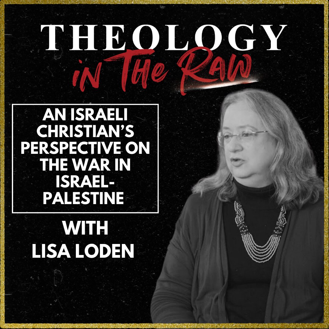 RawTheology's tweet photo. Today on Theology in the Raw!

Lisa Loden is the co–chair of the Lausanne Initiative for Reconciliation in Israel and Palestine, and is a member of several ecumenical theological dialogue groups. Lisa writes on reconciliation and related issues for various publications.

Out now! https://t.co/yYi3zDfw7K