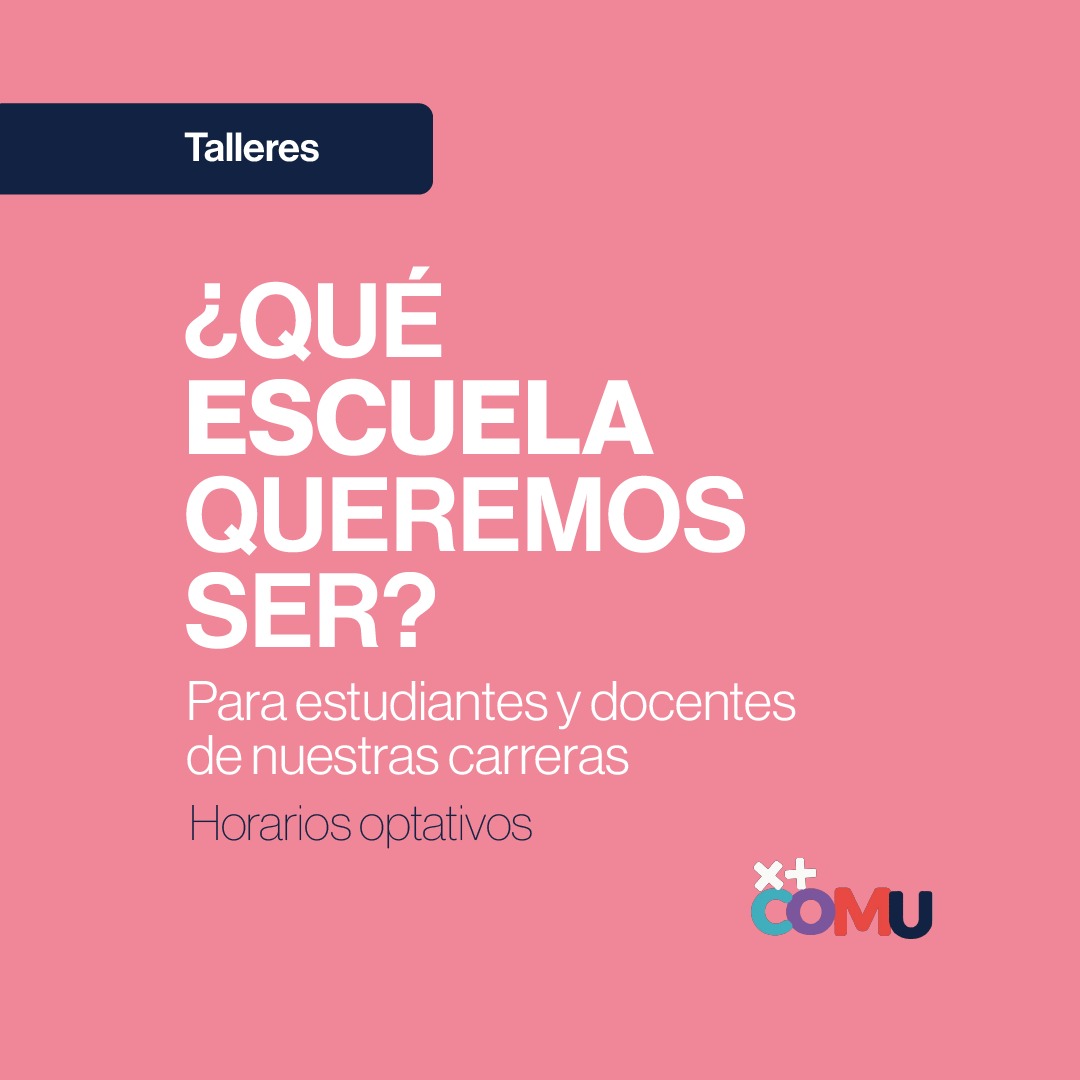 FCPolitUNR's tweet photo. 🙋Desde la #EscueladeComunicaciónSocial, invitamos a estudiantes, docentes y graduados/as a participar de un taller para pensar ¿Qué Escuela queremos ser?. 🥰

Las inscripciones ya están abiertas. ☺️👇 https://t.co/8VNDtcGKew

#UniversidadPública #Comunicación https://t.co/Jtl7JbJXAF