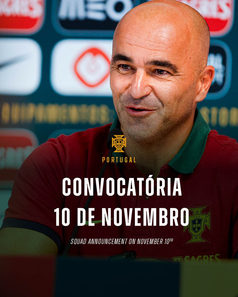selecaoportugal's tweet photo. Marquem nas vossas agendas 🗓️ Dia 10 temos convocatória! #VesteABandeira https://t.co/sCzvkhaH8h