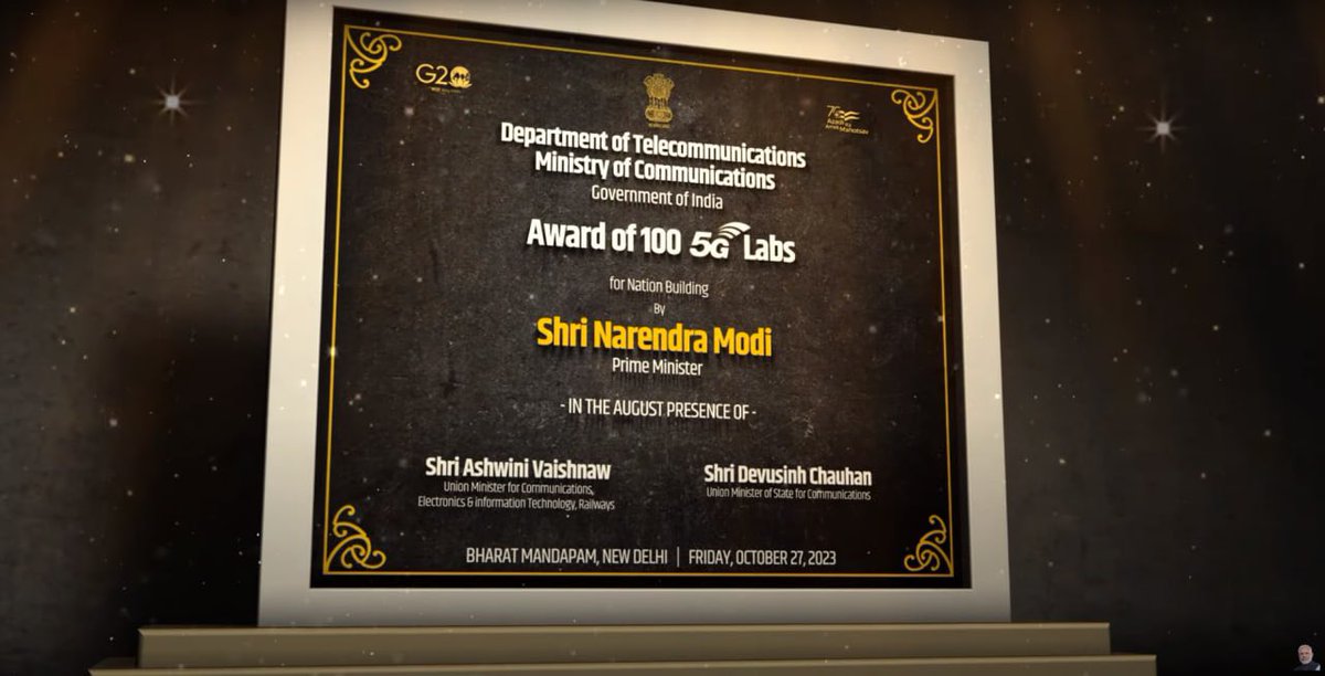 LivingLabHyd's tweet photo. Prime Minister Narendra Modi unveiled a new initiative, launching 100 ‘5G Use Case Labs’ for educational institutions.
IIITH promises to set an example and excel in new innovations and make India proud with 5G. https://t.co/sdXZ4opSle