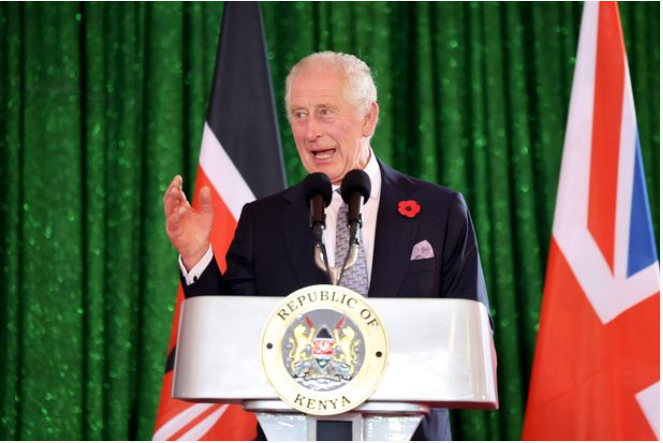 Daily_Express's tweet photo. "It was received very politely. It was a strong speech from the King and the president of Kenya who called for further reparations from Britain." @RoyalReporter on the King's speech in Kenya #RoyalRoundUp https://t.co/vEn98gYdld https://t.co/yp59ZNcy6S