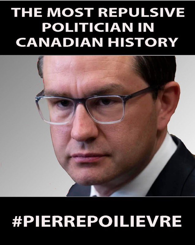 PIERRE POILIEVRE IGNORES CALLS TO DISAVOW FAR-RIGHT EXTREMISTS IDENTIFIED AS NATIONAL SECURITY THREATS, because he can’t disavow his base. This is his dog whistle to them to “STAND BACK AND STAND BY.” Even tacit approval of extremists and separatists should be disqualifying.