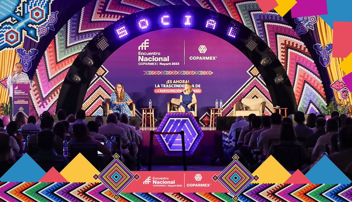 ASEVAL_Mexico's tweet photo. La Asociación de Sociedades Emisoras de Vales #ASEVAL presente en el #EncuentroCoparmex2023 Evento que refleja el compromiso con un mejor México para todas y todos. 
¡Es ahora! La trascendencia de la participación ciudadana #COPARMEX https://t.co/JvR7Ti2941