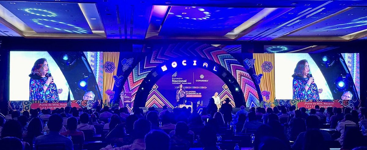 ASEVAL_Mexico's tweet photo. La Asociación de Sociedades Emisoras de Vales #ASEVAL presente en el #EncuentroCoparmex2023 Evento que refleja el compromiso con un mejor México para todas y todos. 
¡Es ahora! La trascendencia de la participación ciudadana #COPARMEX https://t.co/JvR7Ti2941